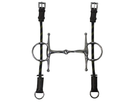 Standard Full Cheek Gag Snaffle Slow Twist