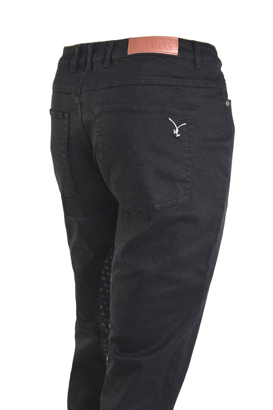 TATO'S Performance Polo Jeans -Black