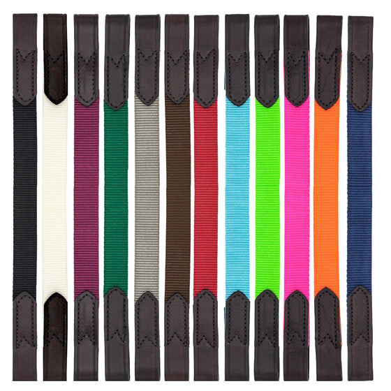 Nylon & Leather Browbands