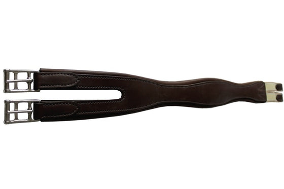 One End Elastic Leather Girth